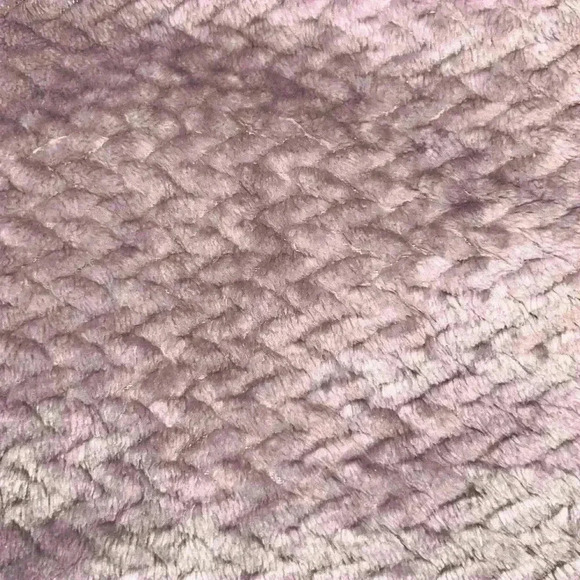 FREE2B Ladies Braided Butter Pile Jacket: Medium /Purple - Picture 6 of 7